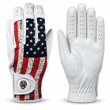 PGX USA Flag golf glove backhand and palm