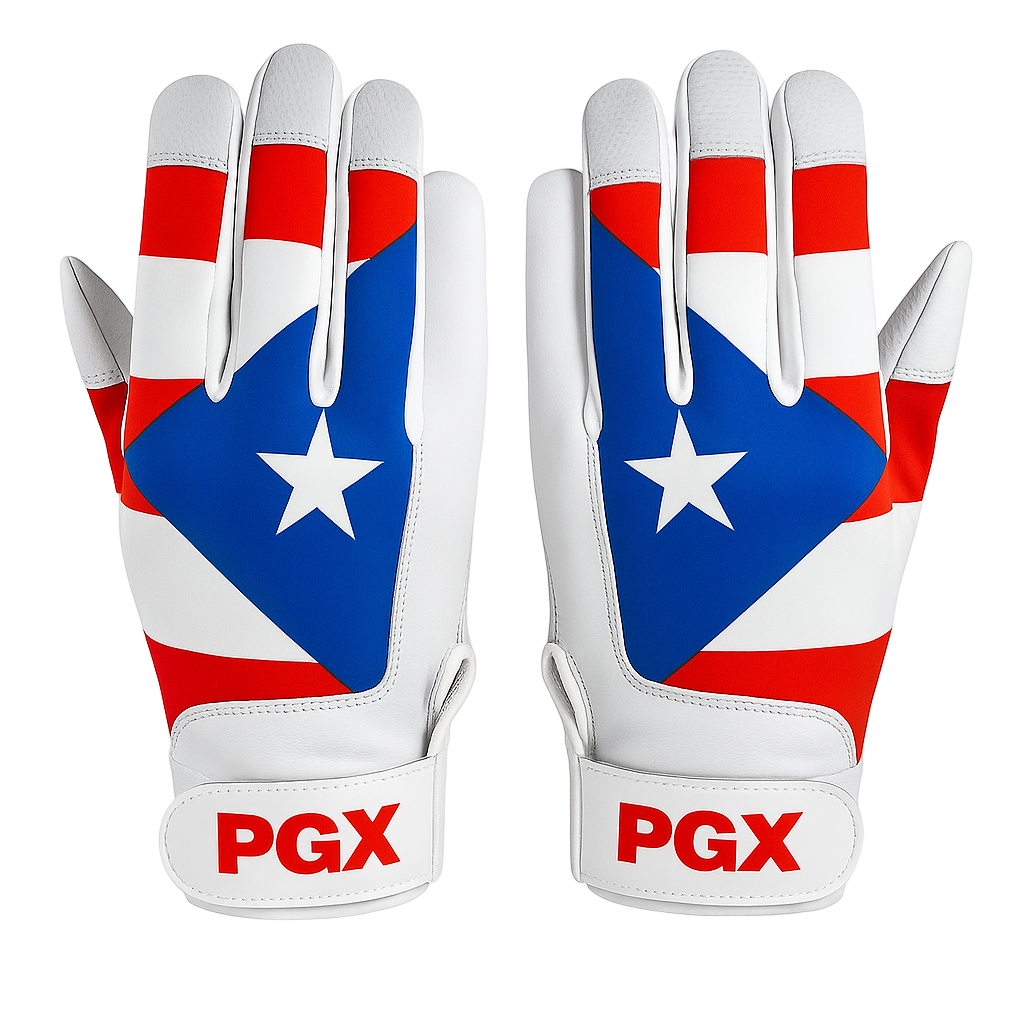 Puerto Rico Baseball Batting Gloves